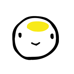 [LINEスタンプ] egg naja