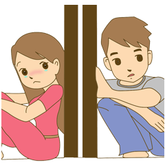 [LINEスタンプ] you and me coupleの画像（メイン）