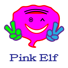 [LINEスタンプ] Pink Elf -2