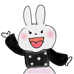 [LINEスタンプ] うさみちゃんのすたんぷ