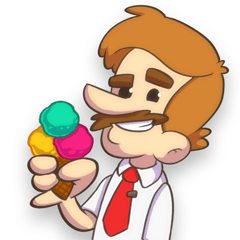 [LINEスタンプ] Frank The Clerk