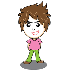 [LINEスタンプ] Local Teenager (Boy)