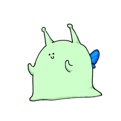 [LINEスタンプ] ナメクジと私の365日計画