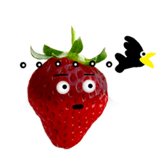 [LINEスタンプ] strawberry funの画像（メイン）
