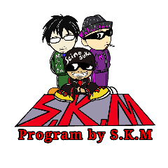 [LINEスタンプ] Program by S.K.M