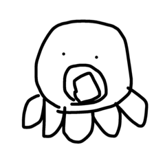 [LINEスタンプ] 画伯スタンプ笑