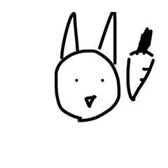 [LINEスタンプ] オリジナルうさぎ