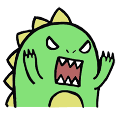 [LINEスタンプ] KHON The Baby Dinosaur