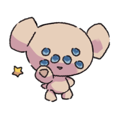 [LINEスタンプ] 多眼ちゃん