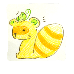 [LINEスタンプ] タヌキと葉っパイセン
