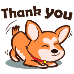 [LINEスタンプ] Corgi Dog