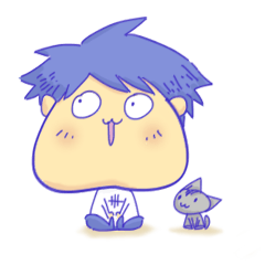[LINEスタンプ] Wide Cheeks set