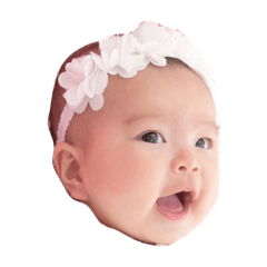 [LINEスタンプ] 赤ちゃんのお顔