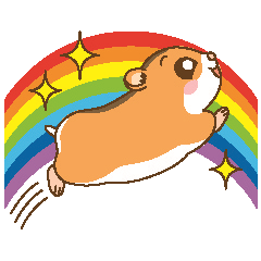 [LINEスタンプ] はむちゃんたちの日常使えるスタンプ