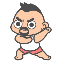 [LINEスタンプ] little uncle