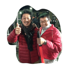 [LINEスタンプ] たけ＆おおもり
