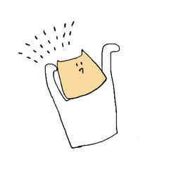 [LINEスタンプ] 紙ねこさん