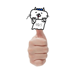 [LINEスタンプ] だんごねこ