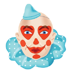 [LINEスタンプ] Simone The Clown