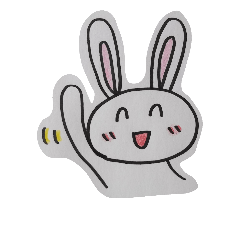 [LINEスタンプ] おちゃめらびっと1