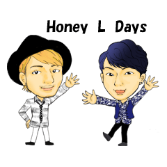 [LINEスタンプ] Honey L Daysの画像（メイン）