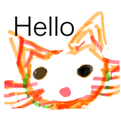[LINEスタンプ] 猫塗り