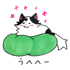 [LINEスタンプ] 豆大福犬スタンプ