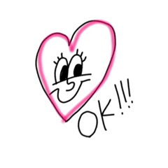 [LINEスタンプ] hello heart