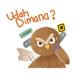 [LINEスタンプ] h-OWL-iday