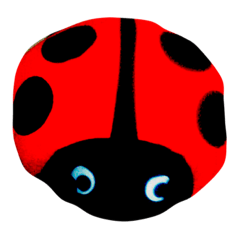 [LINEスタンプ] てんとう虫