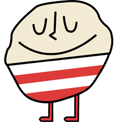 [LINEスタンプ] POTATO AND HE'S FRIEND