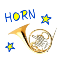 [LINEスタンプ] ホルンを吹く人のためのスタンプ