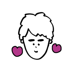 [LINEスタンプ] まゆげくんっ。