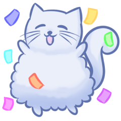 [LINEスタンプ] Roby The Cloudy Cat