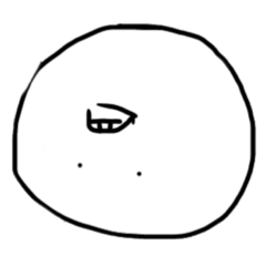 [LINEスタンプ] 真顔ななにか