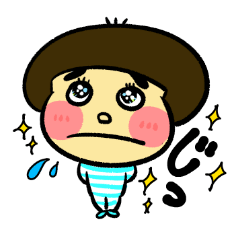 [LINEスタンプ] 表情豊かな、双子のおかっぱちゃん