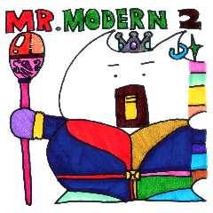 [LINEスタンプ] MR.MODERN 2