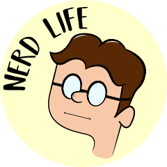 [LINEスタンプ] Nerd Life (The Illogical) Int. Edition