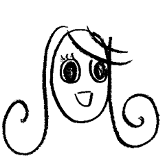 [LINEスタンプ] Kimmy a little girl