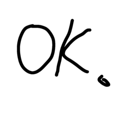 [LINEスタンプ] 左手で