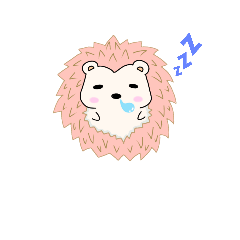 [LINEスタンプ] ハリハリネズミ