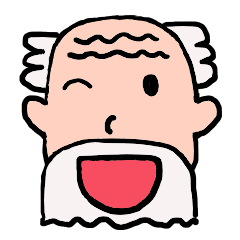[LINEスタンプ] おじいさんのお楽しみスタンプ