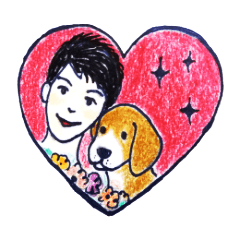 [LINEスタンプ] Me and My Beagle