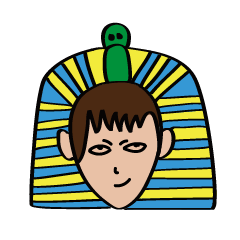 [LINEスタンプ] Q-Pharaoh