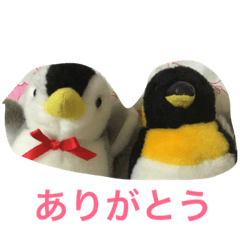 [LINEスタンプ] ペンちゃんとごっちゃん