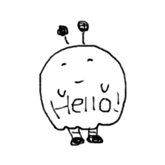 [LINEスタンプ] はやちゃんの平日