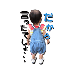 [LINEスタンプ] だから言ったでしょ。スタンプになるって。