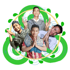 [LINEスタンプ] Ded Put Kat Sin : Ramadhan Edition