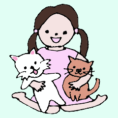 [LINEスタンプ] ココット君と孫娘