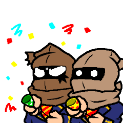 [LINEスタンプ] ヒラメとカレイの日常